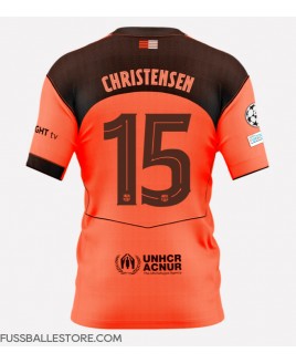 Günstige Barcelona Andreas Christensen #15 3rd trikot 2025-26 Kurzarm